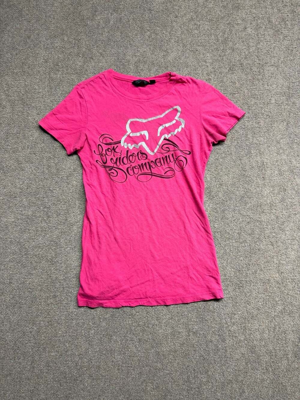 Fox Racing Graphic T-Shirt Size M Pink Riders Company
